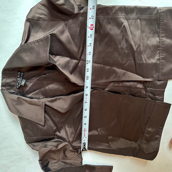 Vintage Louben Brown Cropped Jacket - Picture 4 of 4